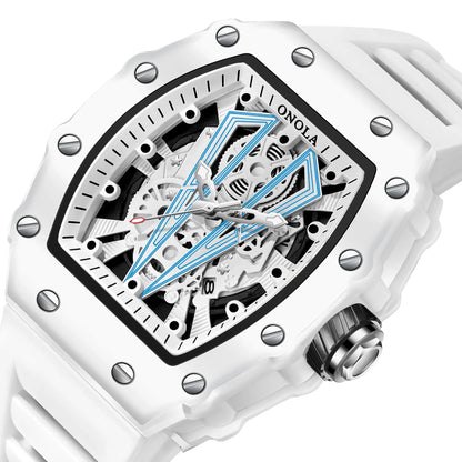 Reloj ONOLA para Hombre – Cuarzo, Resistente al Agua y Correa de Silicona
