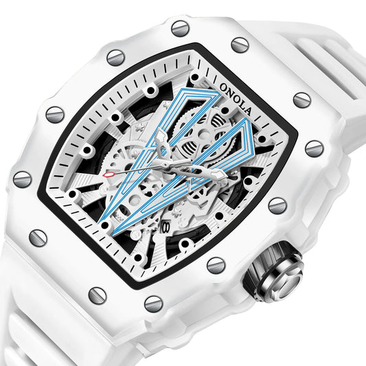 Reloj ONOLA para Hombre – Cuarzo, Resistente al Agua y Correa de Silicona