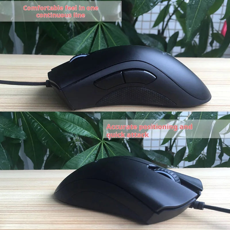 Ratón Gaming Razer DeathAdder Viper – 6400 DPI, Cableado, Esports