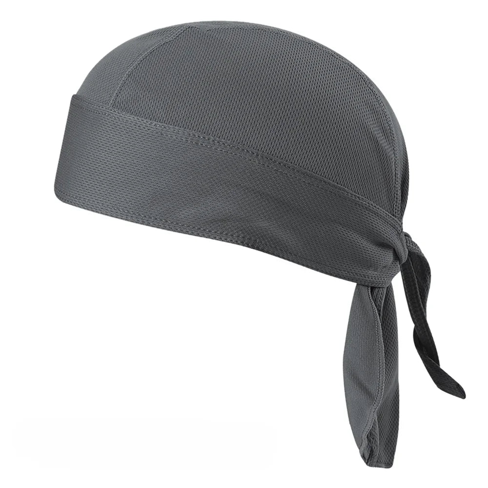Bicycle Sweat-wicking Cap Beanie Cap Cycling Headscarf Headband Quick-dry Pirate Hat Beanie Hat for Outdoor Cycling Motorcycling