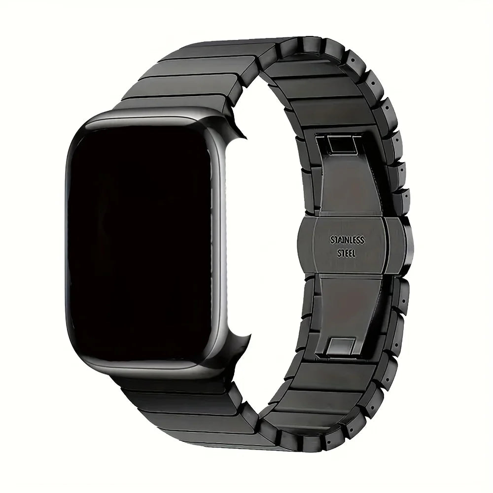 Correa de Titanio para Apple Watch – Acero Inoxidable Compatible con Series 3 al 11 y Ultra