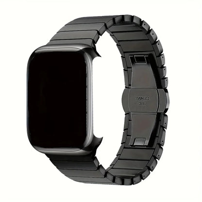 Correa de Titanio para Apple Watch – Acero Inoxidable Compatible con Series 3 al 11 y Ultra