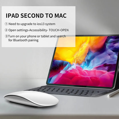 Ratón Inalámbrico Xiaomi Bluetooth – Recargable, Silencioso y Ultrafino, compatible con PC, Mac y iPad