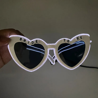 Gafas LED “Just Married” – Regalo Divertido Novios
