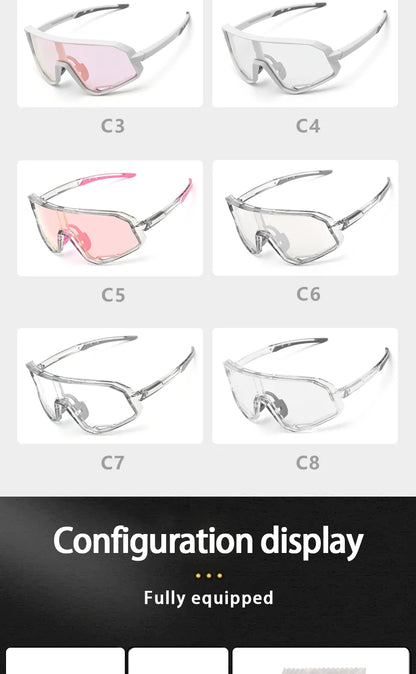 Gafas Ciclismo ELICIT – UV400 y Fotocromáticas
