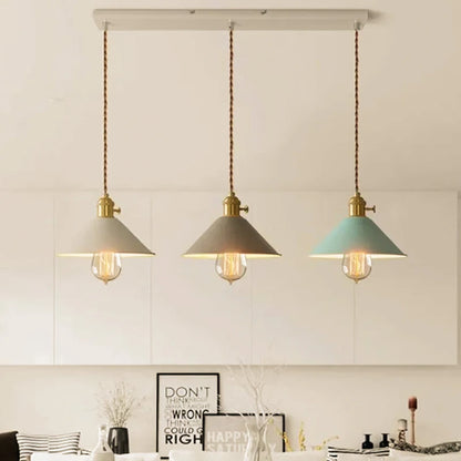 DINDALLED Modern Pendant Light E27 Chandeliers for Living Room Dining Room Kitchen Bedroom Pendant Lamp Three-head Hanging Lamp