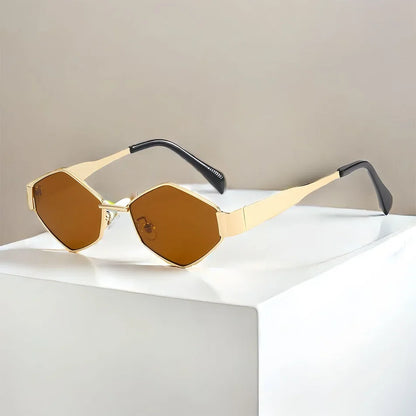 Gafas Hexagon Unisex – Lujo y Marco Pequeño