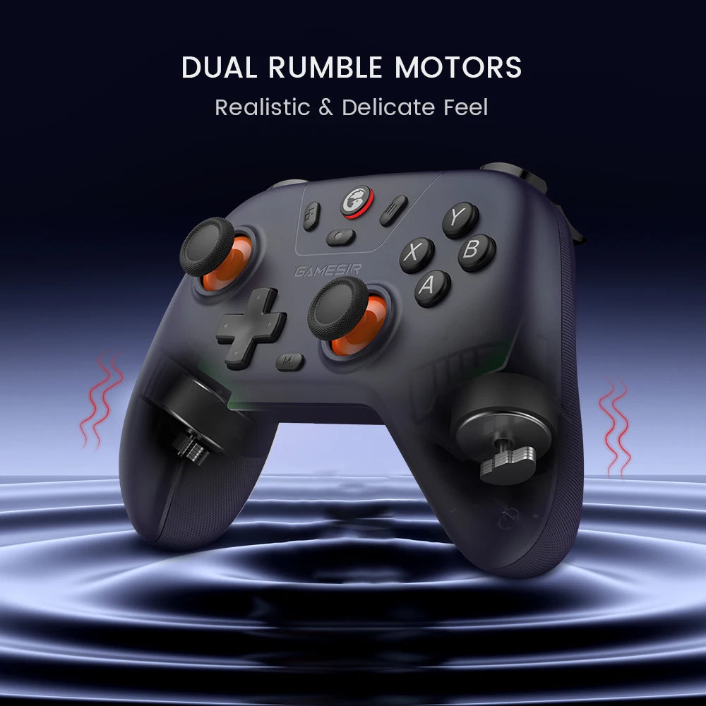 GameSir T4 Nova Lite – Mando inalámbrico para Switch, PC, Steam, iPhone y Android