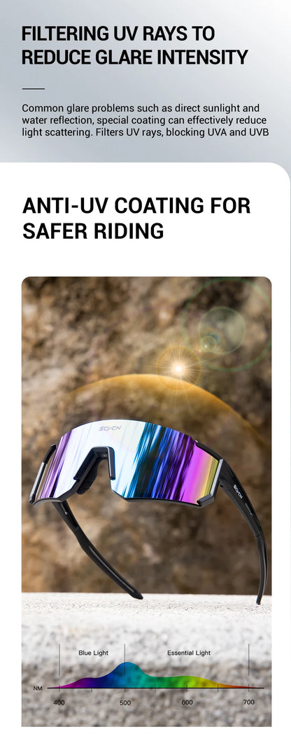SCVCN Women Sports Sunglasses Pink Fashion Cycling Glassesfor Men Street Shades Driving UV400 Bike Bicycle Hiking Golf  Baseball
