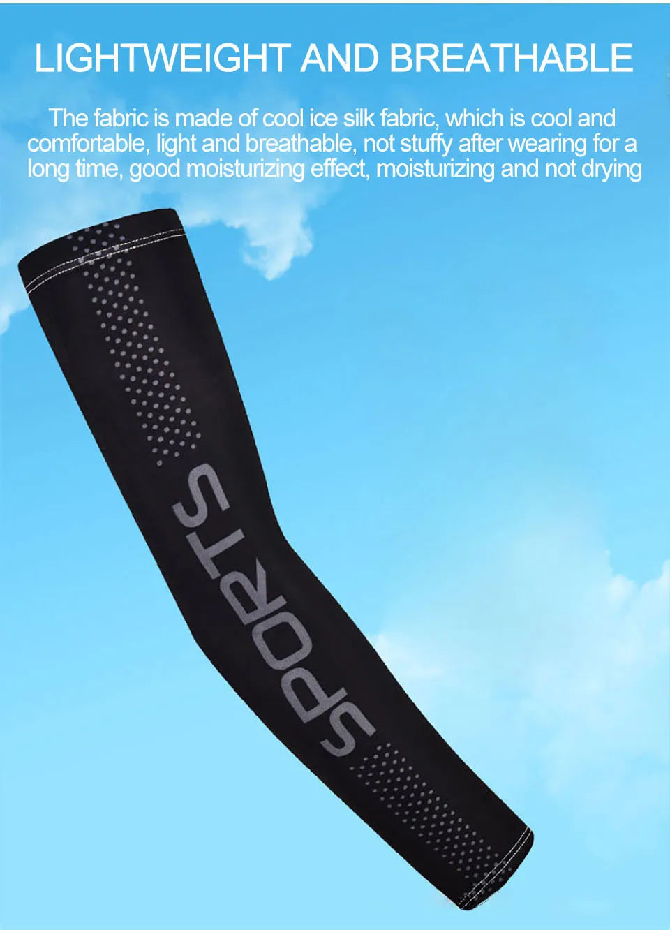LOOGDEEL Mangas Solares Ligeras – Verano, Deportes y Ciclismo