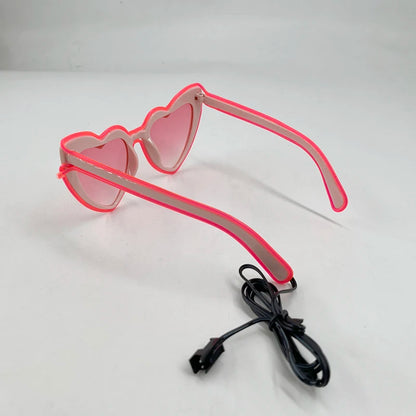 Gafas LED “Just Married” – Regalo Divertido Novios