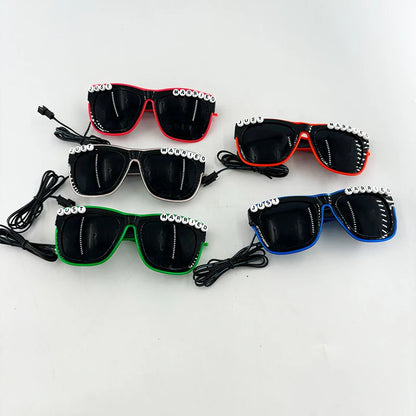 Gafas LED “Just Married” – Regalo Divertido Novios