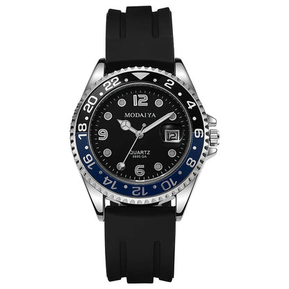 Reloj Deportivo para Hombre 2025 – Lujo Militar de Acero Completo, Cuarzo de Alta Gama.