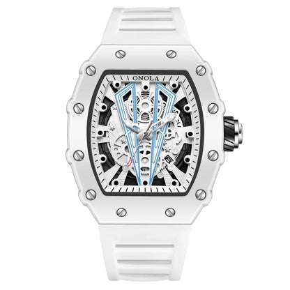 Reloj ONOLA para Hombre – Cuarzo, Resistente al Agua y Correa de Silicona