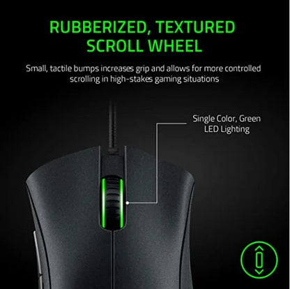 Ratón Gaming Razer DeathAdder Viper – 6400 DPI, Cableado, Esports