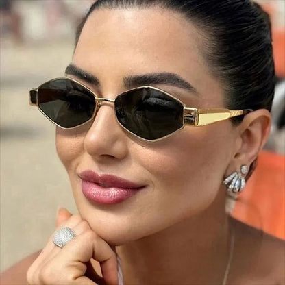 Gafas Hexagon Unisex – Lujo y Marco Pequeño