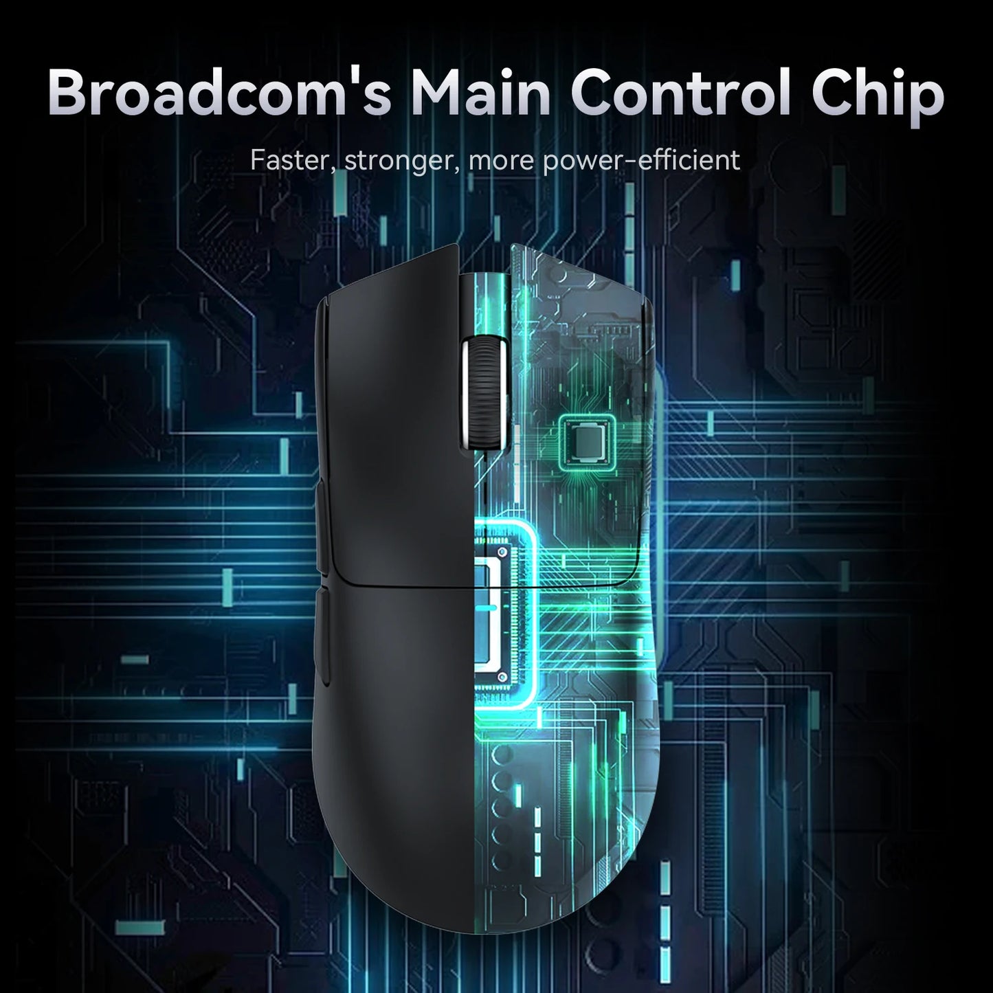 Ratón Gaming Attack Shark X11 – Tri-Mode (BT/2.4G/Cable) con RGB y Base de Carga Magnética