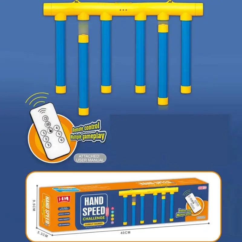 Juego de Desafío Palitos que Caen | Juguete Infantil de Atrapar Palitos | Entrenamiento de Reflejos, Educativo, Interactivo Padres-Hijos, Juguete Deportivo
