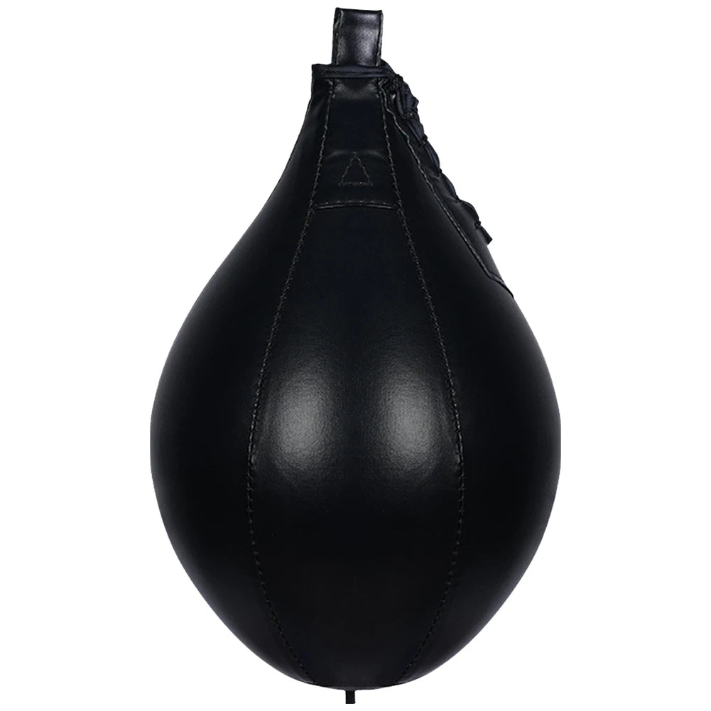 Pelota de Velocidad de Boxeo Colgante | Saco de Boxeo de Piel Sintética PU | Bola de Reflejos para Boxeo, Alivio del Estrés y Entrenamiento de Golpeo | Equipo de Boxeo