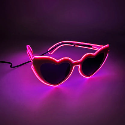 Gafas LED “Just Married” – Regalo Divertido Novios