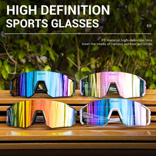 SCVCN Women Sports Sunglasses Pink Fashion Cycling Glassesfor Men Street Shades Driving UV400 Bike Bicycle Hiking Golf  Baseball