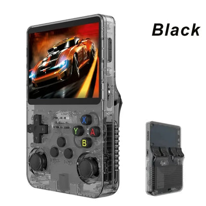 R36S Consola Retro Portátil – 3.5" | Linux Open Source | 128GB de Juegos