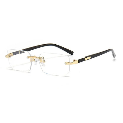 Gafas Retro Sin Montura – Fashion Hombre