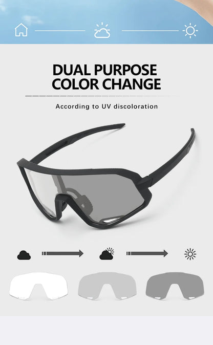 Gafas Ciclismo ELICIT – UV400 y Fotocromáticas