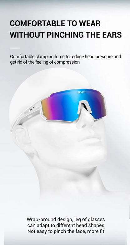SCVCN Women Sports Sunglasses Pink Fashion Cycling Glassesfor Men Street Shades Driving UV400 Bike Bicycle Hiking Golf  Baseball