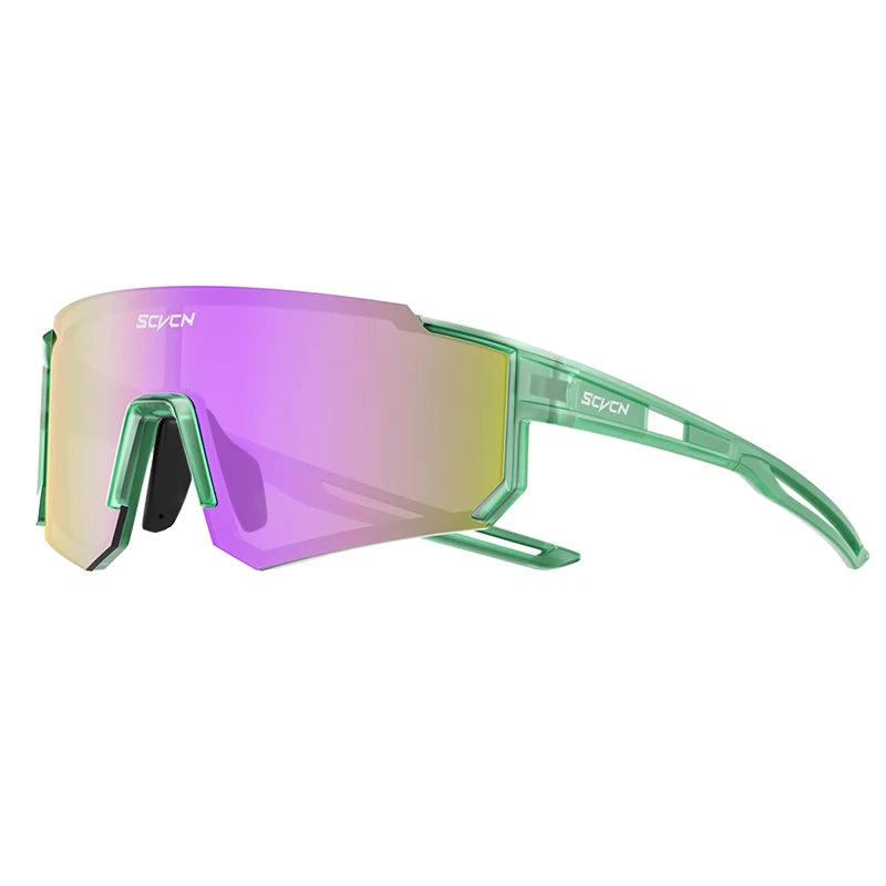 SCVCN Women Sports Sunglasses Pink Fashion Cycling Glassesfor Men Street Shades Driving UV400 Bike Bicycle Hiking Golf  Baseball