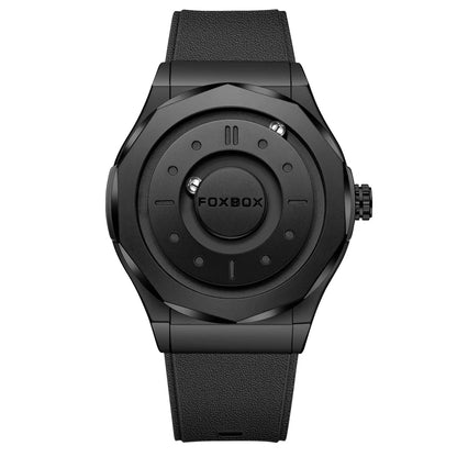 Reloj FOXBOX Hombre – Cuarzo, Acero Inoxidable y Aguja Deslizante Magnética