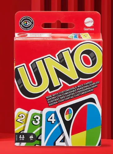 Uno Original Roja – 112 Cartas, Portátil y Perfecto para Jugar con Amigos