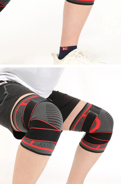 1 Piece Knee Pad, Nylon Sport Knee brace , Running, Fitness, Weightlifting, Cycling, Basketball, Outdoor, Knee Joint Compression
