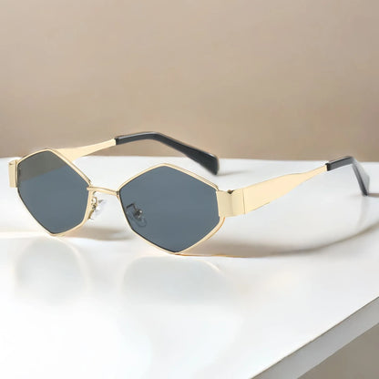 Gafas Hexagon Unisex – Lujo y Marco Pequeño