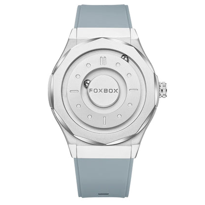 Reloj FOXBOX Hombre – Cuarzo, Acero Inoxidable y Aguja Deslizante Magnética