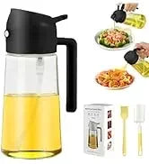 2/1pc Oil Sprayer Spray for 2 in 1 500ml Oil Sprayer & Pourer Plastic Spray Bottle Kitchen Gadget Sets Accessories Camping BBQ