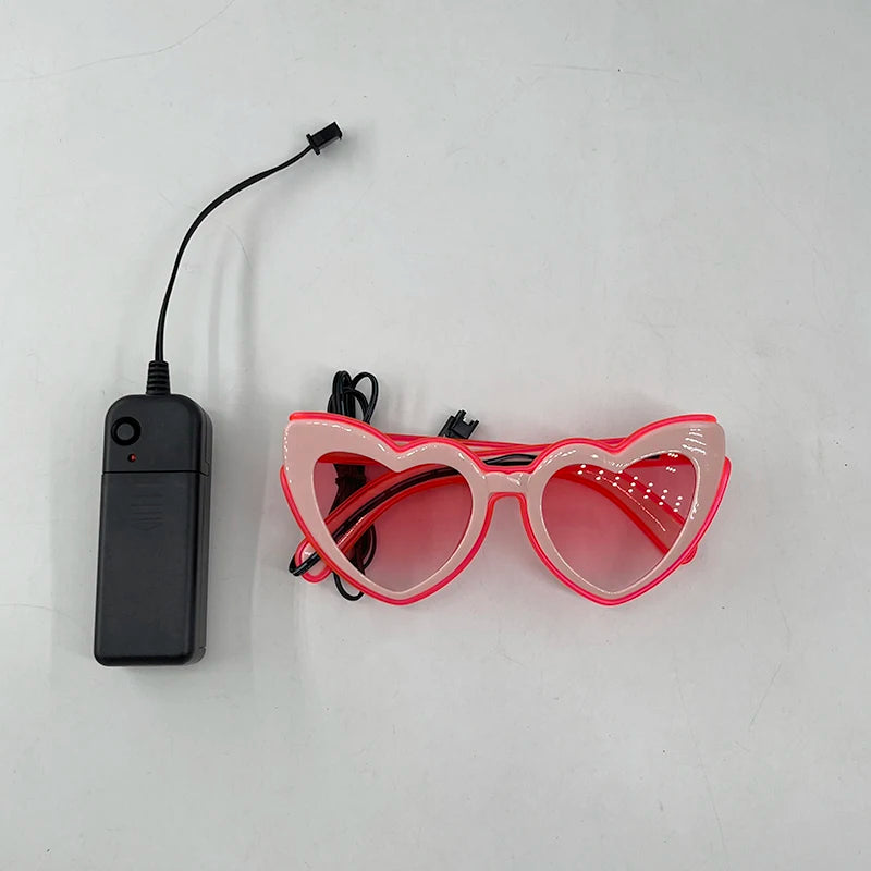 Gafas LED “Just Married” – Regalo Divertido Novios