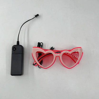 Gafas LED “Just Married” – Regalo Divertido Novios