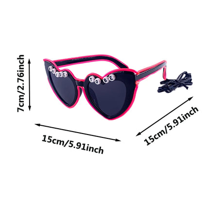 Gafas LED “Just Married” – Regalo Divertido Novios