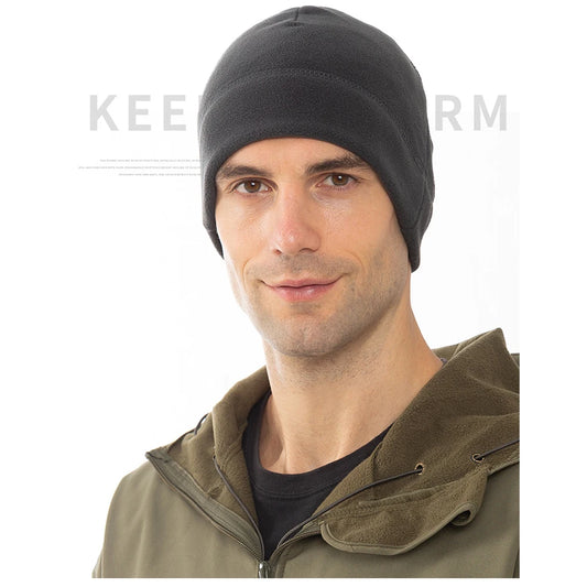 Outdoor Fleece Hat Men Winter Hat Tactical Hat Camping Beanies fishing Women Warm Windproof Cycling Hunting Hat