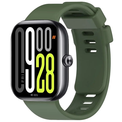 Correa Deportiva de Silicona para Redmi Watch 4/5 y Xiaomi Mi Band 8/9 Pro.