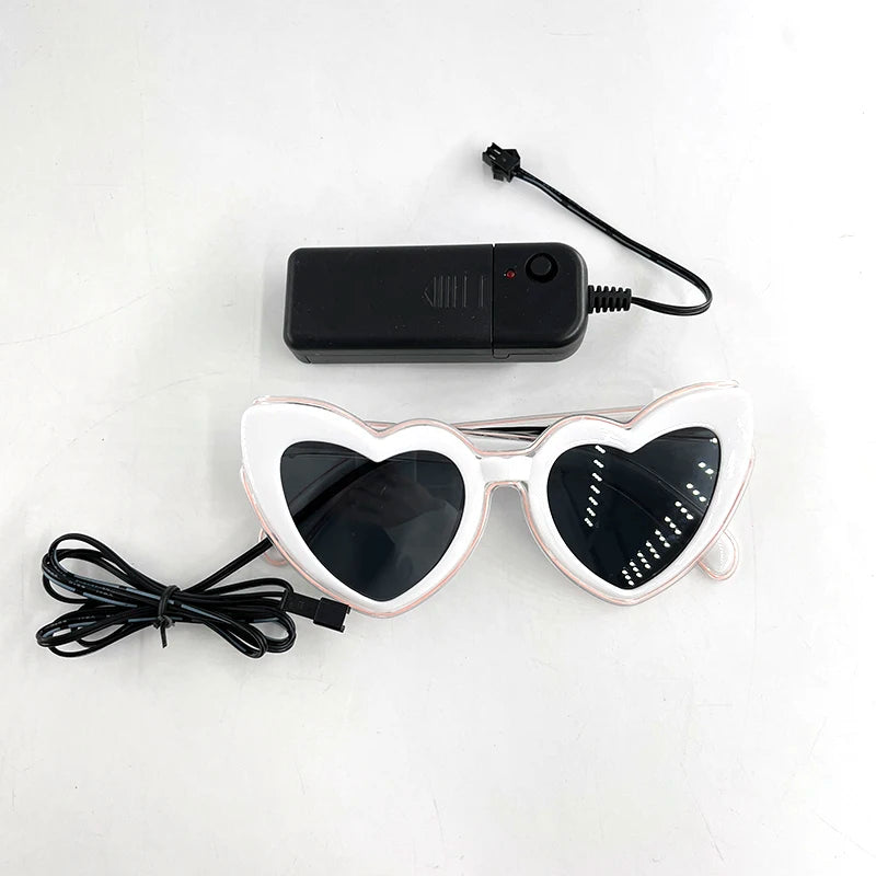 Gafas LED “Just Married” – Regalo Divertido Novios