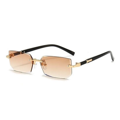 Gafas Retro Sin Montura – Fashion Hombre