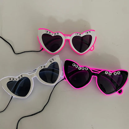 Gafas LED “Just Married” – Regalo Divertido Novios