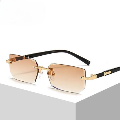 Gafas Retro Sin Montura – Fashion Hombre