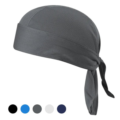 Bicycle Sweat-wicking Cap Beanie Cap Cycling Headscarf Headband Quick-dry Pirate Hat Beanie Hat for Outdoor Cycling Motorcycling