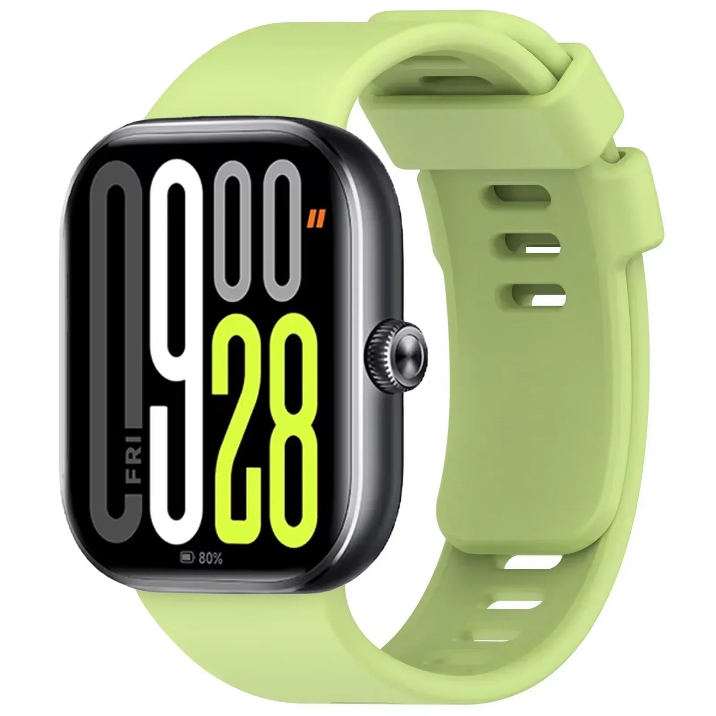 Correa Deportiva de Silicona para Redmi Watch 4/5 y Xiaomi Mi Band 8/9 Pro.