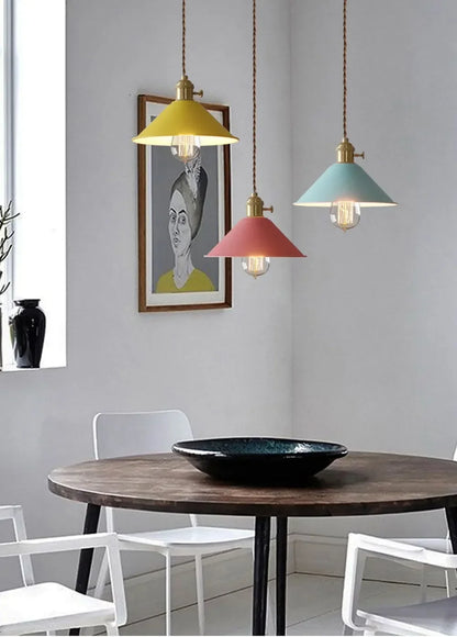 DINDALLED Modern Pendant Light E27 Chandeliers for Living Room Dining Room Kitchen Bedroom Pendant Lamp Three-head Hanging Lamp