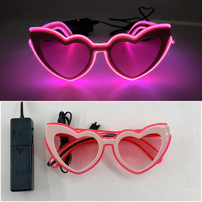 Gafas LED “Just Married” – Regalo Divertido Novios