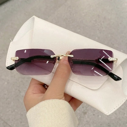 Gafas Retro Sin Montura – Fashion Hombre